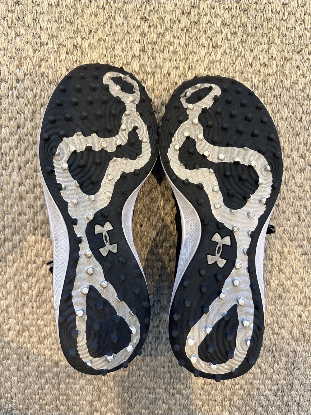 Under Armour Black Baseball Turf shoes - Picture 2 of 4